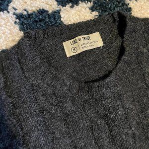 Line Of Trade Cable Knit Sweater